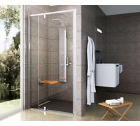 Ravak Pivot - Porte de douche PDOP2-120, 116-121 cm, verre satiné/clair 03GG0U00Z1