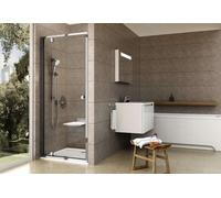 Ravak Pivot - Porte de douche pivotante, 90 cm, aluminium poli/verre clair 03G70C00Z1