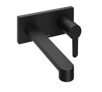 Ravak Puri - Mitigeur de lavabo encastrée avec corps d’encastrement, noir mat X070184