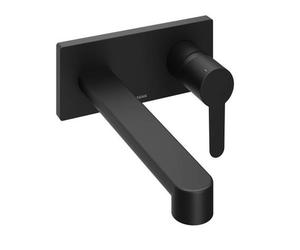 Ravak Puri - Mitigeur de lavabo encastrée avec corps d’encastrement, noir mat X070184