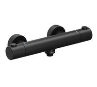 Ravak Puri - Mitigeur thermostatique de douche, noir mat X070188