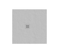 Ravak - Receveur de douche 80x80 cm, Smoke Grey XA03443O010