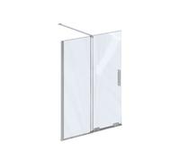 Ravak Roll - Paroi de baignoire 110x150 cm, chrome/verre clair X786D0C00Z1