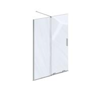 Ravak Roll - Paroi de douche Walk-In, 110x195 cm, chrome/verre clair X9WVD0C00Z1