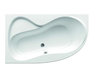 Ravak Rosa 95 - Baignoire d'angle, 160x95 cm, gauche, blanc C571000000
