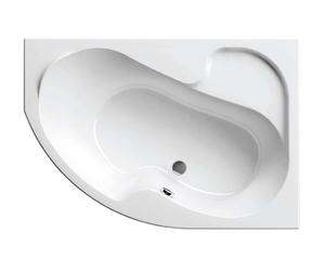 Ravak Rosa I - Baignoire asymétrique 140 R, 140x105 cm, droite, blanc CV01000000