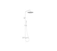 Ravak - Set de douche avec thermostat, diamètre 25 cm, blanc mat X070579