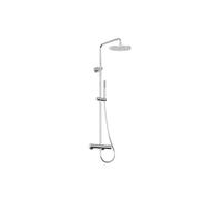 Ravak - Set de douche avec thermostat, diamètre 25 cm, chrome X070539