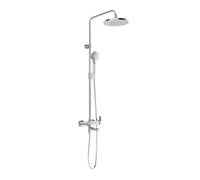 Ravak - Set de douche DS 092.00 avec robinet de baignoire, 25 cm, 3 jets, chrome X07P642
