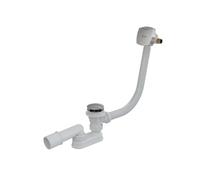 Ravak - Set de garniture de vidage de baignoire 800 avec trop-plein II ClickClack, chromé X01505