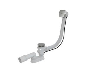 Ravak - Set garniture de vidage et trop-plein de bain, longueur 800 mm, bowden, chrome X01506