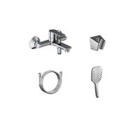 Ravak Solar - Mitigeur de baignoire avec accessoires, chrome X07S105