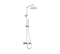 Ravak Spring - Set de douche avec mitigeur, diamètre 25 cm, chrome X070540