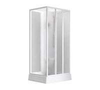 Ravak Supernova cabine avec receveur 80x80 cm carrée blanc brillant/ 83644112ZG