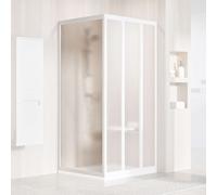 Ravak Supernova - Paroi de douche APSS-75, 72-76 cm, blanc/verre Grape 940301R2ZG