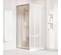 Ravak Supernova - Paroi de douche APSS-80, 77-81 cm, satiné/verre Grape 94040UR2ZG