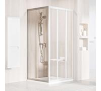 Ravak Supernova - Paroi de douche APSS-80, 77-81 cm, satiné/verre transparent 94040UR2Z1