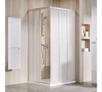 Ravak Supernova - Porte de douche ASRV3-90, 87-89 cm, satin/Pearl 15V70UR211
