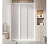 Ravak Supernova - Porte de douche en trois parties ASDP3-100, 97-101 cm, blanc/Pearl 00VA01R211