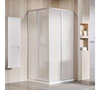 Ravak Supernova - Porte de douche SRV2-100 S, 97-99 cm, satin/Pearl 14VA0UO211