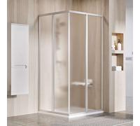 Ravak Supernova - Porte de douche SRV2-90 S, 87-89 cm, satiné/verre Grape 14V70UO2ZG