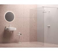 Ravak Walk-In - Paroi de douche Walk-In Free Set 120, 120x200 cm, blanc mat/verre transparent GW9FG0E0SZ1