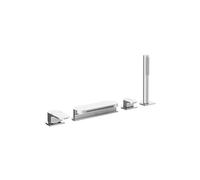 Ravak Chrome - Mitigeur sur le bord du bain CR 025.00, installation de 4 trous, chrome X070073
