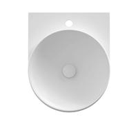 Ravak Yard - Lave-mains, 41x50 mm, sans trop-plein, trou pour robinet, blanc mat XJX0E240001
