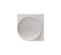 Ravak Yard - Lave-mains d'angle, 45 x45 cm, sans trop-plein, sans trou pour robinetterie, Smoke Grey XJX0O045000