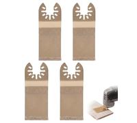 RAVNIX Lot de 4 Lames de Scie Oscillante Universelles, Carbure Premium, Compatible Lame Outil Multifonction, Coupe Précise pour Travaux Domestiques