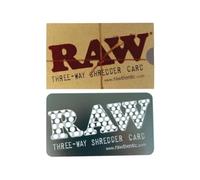 RAW Herb Grinder Grinder Carte en forme de graines Smb