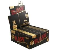 RAW, paquets ultrafins "King Size" noirs