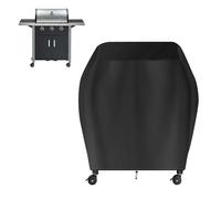 Raweao Housse Barbecue Exterieur, 90X54X110cm Bache Plancha Imperméable Universelle pour Barbecue Grilles, Housse Barbecue Campingaz Oxford 500D Robuste, Noir