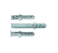 Chevilles nylon avec collerette - diamètre 8 mm - 100 pièces - Fix RAWL