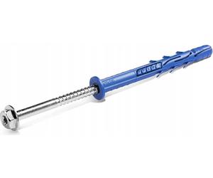 RAWLPLUG Chevilles pour cadres avec bride et vis à tête hexagonale 10x200 mm R-FF1-N-10K200