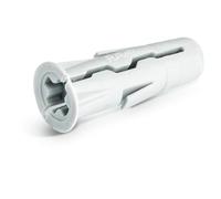 Rawlplug UNO Lot de 100 chevilles universelles multi-usages avec vis (10 x 2,5-1,9 cm) - Chevilles en nylon pour béton, brique, cloison sèche et murs creux - 1,9 cm