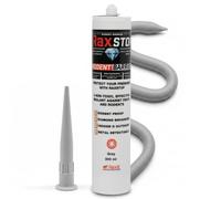 Raxit RaxStop 300 ml Mastic Anti Rongeurs pour Extérieur avec Laine d’Acier et Particules Minérales, Pâte d’Étanchéité pour Fissures, Tuyaux et Joints, Résistant aux Intempéries