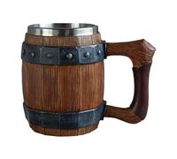 Raxove Tasse de Baril de Whisky, Tasse de Baril de Whisky, Tasse de bière, Tasse de café Tasse de Baril de Whisky, Tasse de bière de Baril d'hommes Antiques Faites à la Main, Cadeau pour Noël