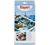 Rayen 6321 Protection gaziniere, Aluminium, Argent, 26x26x1 cm