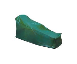 Rayen 6383.20 Housse pour chaise longue de jardin en polyéthylène - sangle d’ajustement - coloris vert - 76 x 72 x 190 cm