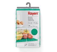 Rayen | Base de Conservation | Base de Conservation pour Réfrigérateur | Circulation Libre | Ondulée | Ajustable | Évite la Condensation | Adaptable | Vert | Dimensions : 47x30 cm
