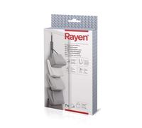 Rayen Cintre de sac Pour armoire ou porte 7 crochets avec velcro 7,5 x 95 cm