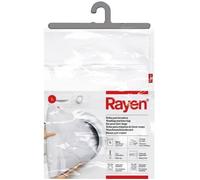 Rayen 6199.01 Bag protège Vos vêtements | avec Zipper Fermeture de la sécurité | Lave-Linge et séchoir | Blanc, 55 x 80 cm