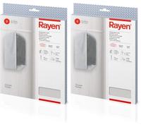 Rayen | Housse vêtement pour penderie | Housse de costume sur cintre avec fermeture à glissière | Couvre-robe résistant à la poussière, à l'humidité et aux mites | 60 x 100 cm | Gris clair/Translucide
