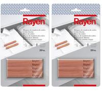 Rayen Lot de 40 Blocs en Bois de cèdre Anti-Mites 10 x 1 x 1 cm