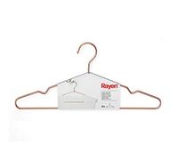 RAYEN Lot de 5 cintres en cuivre, métal coupé, 40 x 18 cm