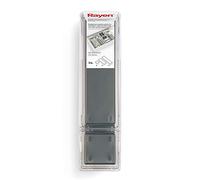 Rayen Plateau pour Organiser des tiroirs 3, Silicone Transparent et Gris foncé, Mesure :8,2 x 8, 24, 1 UD. 32,7 x 8,2 x 5 cm