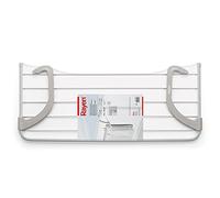 Rayen | Radiateurs de balcon | Surface de pose | 5 M, Corde à linge pour petites pièces moulées | pour intérieur et extérieur | Blanc/Gris 0034.01