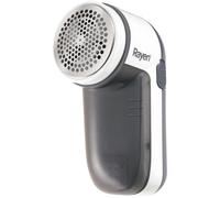 Rayen - Rasoir électrique anti-peluches - Piles incluses - Avec couvercle protecteur en acrylonitrile butadiène styrène, Blanc/Gris - Multifonctionnel - Dimensions : 13 x 6,8 x 5,8 cm