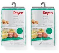 Rayen Tapis Anti-Moisissure, Vert, 47 x 30 cm (Lot de 2)